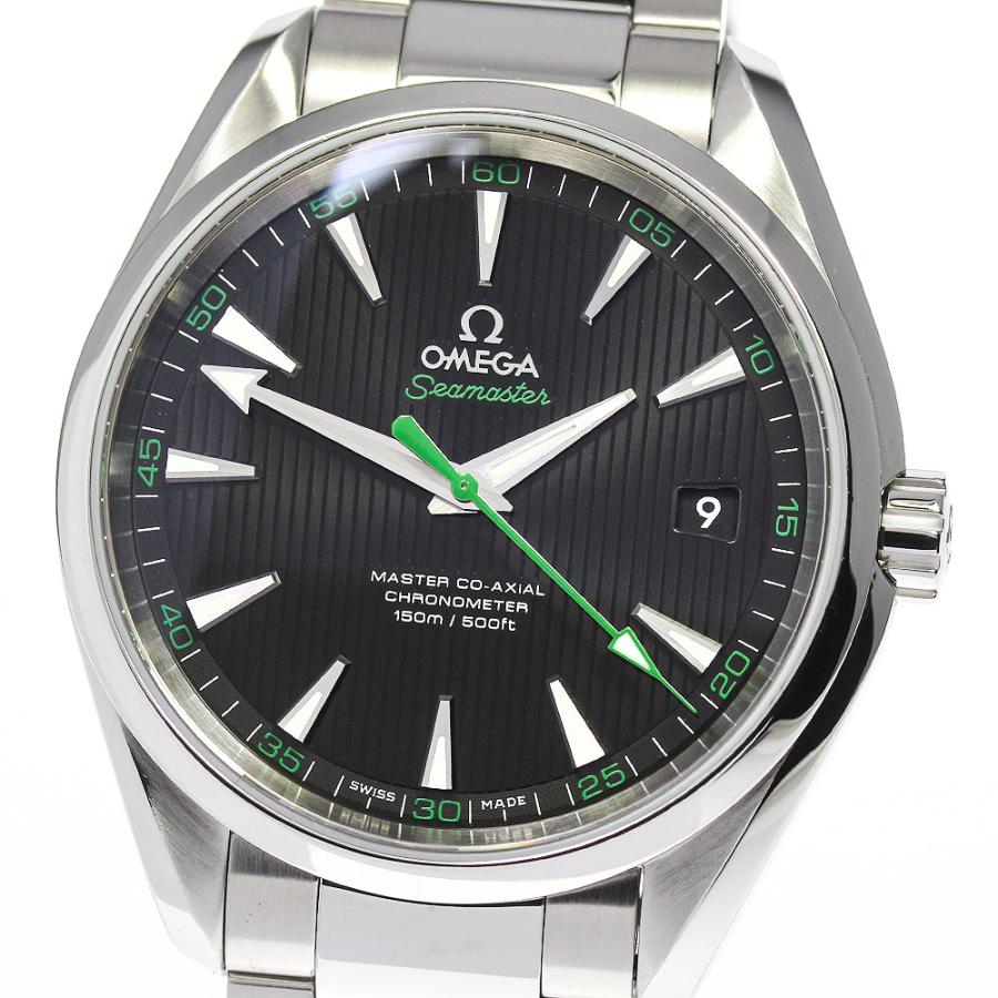 ☆美品★保証書付き【OMEGA】オメガ シーマスター アクアテラ ゴルフ マスターコーアクシャル 231.10.42.21.01.004 自動巻き メンズ_698378 OMEGA（オメガ） ☆美品☆保証書付き【OMEGA】オメガ シーマスター