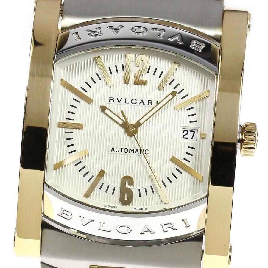 BVLGARI（ブルガリ） ☆美品【BVLGARI】ブルガリ アショーマ48 デイト 
