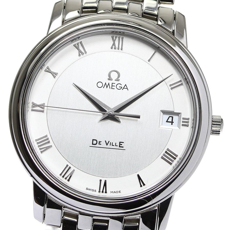 OMEGA オメガ 4510.33 デヴィル シルバーダイヤル SS クオーツ