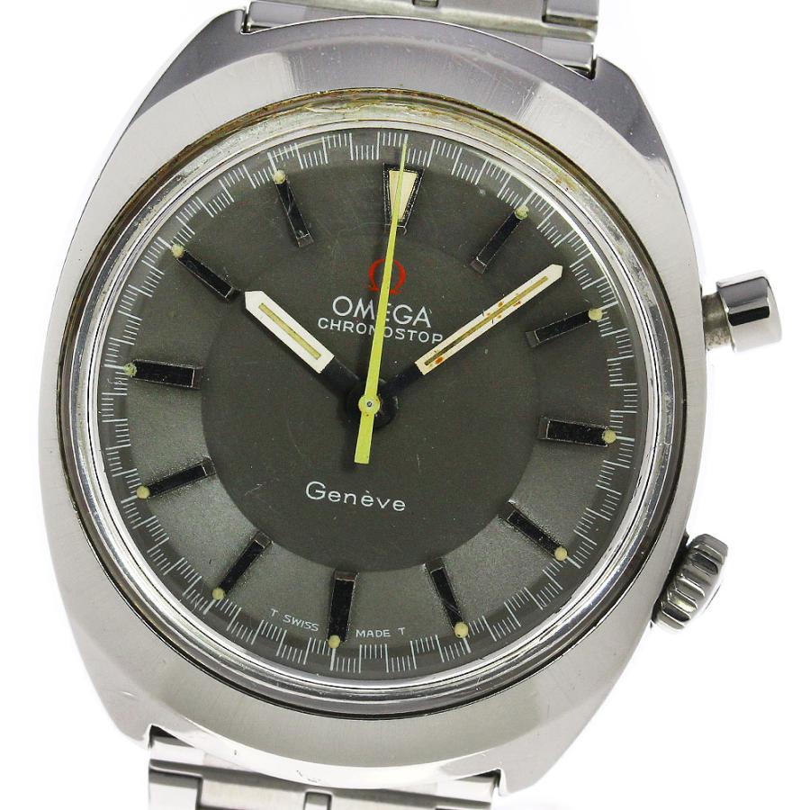 オメガ・ジュネーブ・クロノストップ・１４６、００９・手巻き オメガ ジュネーブ クロノストップ Ref.146.009 Cal.920 滋賀