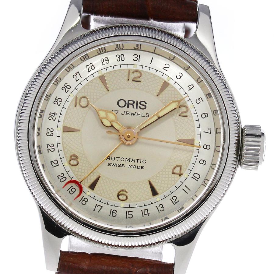 ORIS（オリス） ☆美品【ORIS】オリス ポインターデイト 7400 自動巻き ボーイズ_701234 : CLOSER Yahoo ...