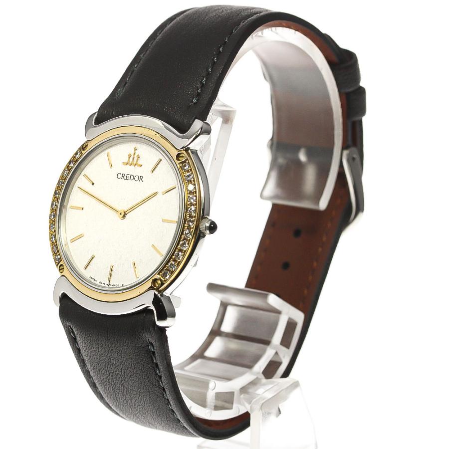 SEIKO（セイコー） SEIKO 5A74-0290 クレドール K18YGベゼル サイド