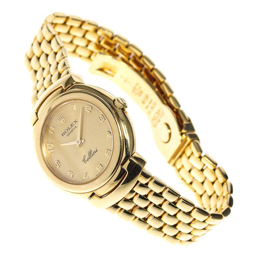 ROLEX 【ROLEX】ロレックス チェリーニ K18YG 6621 クォーツ