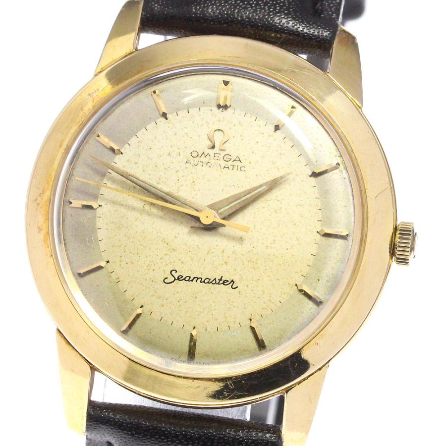 OMEGA オメガ シーマスター K18YG Cal.471 自動巻き メンズ _702123  