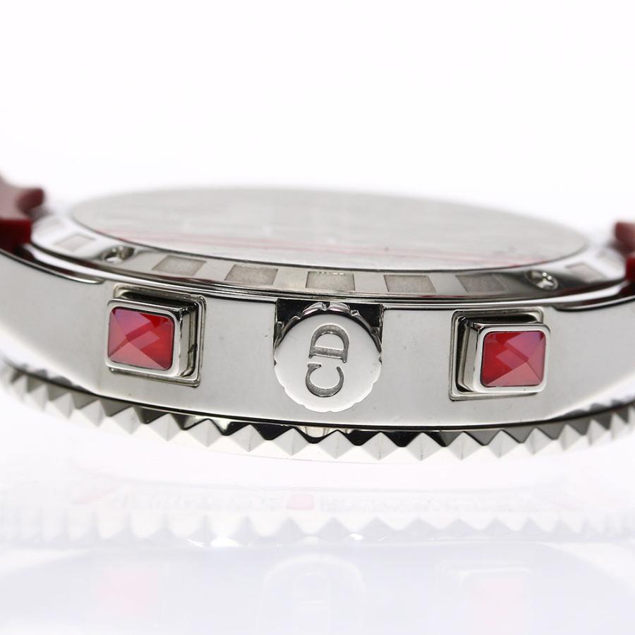 Dior】ディオール クリスタル ダイヤベゼル クロノグラフ CD11431B