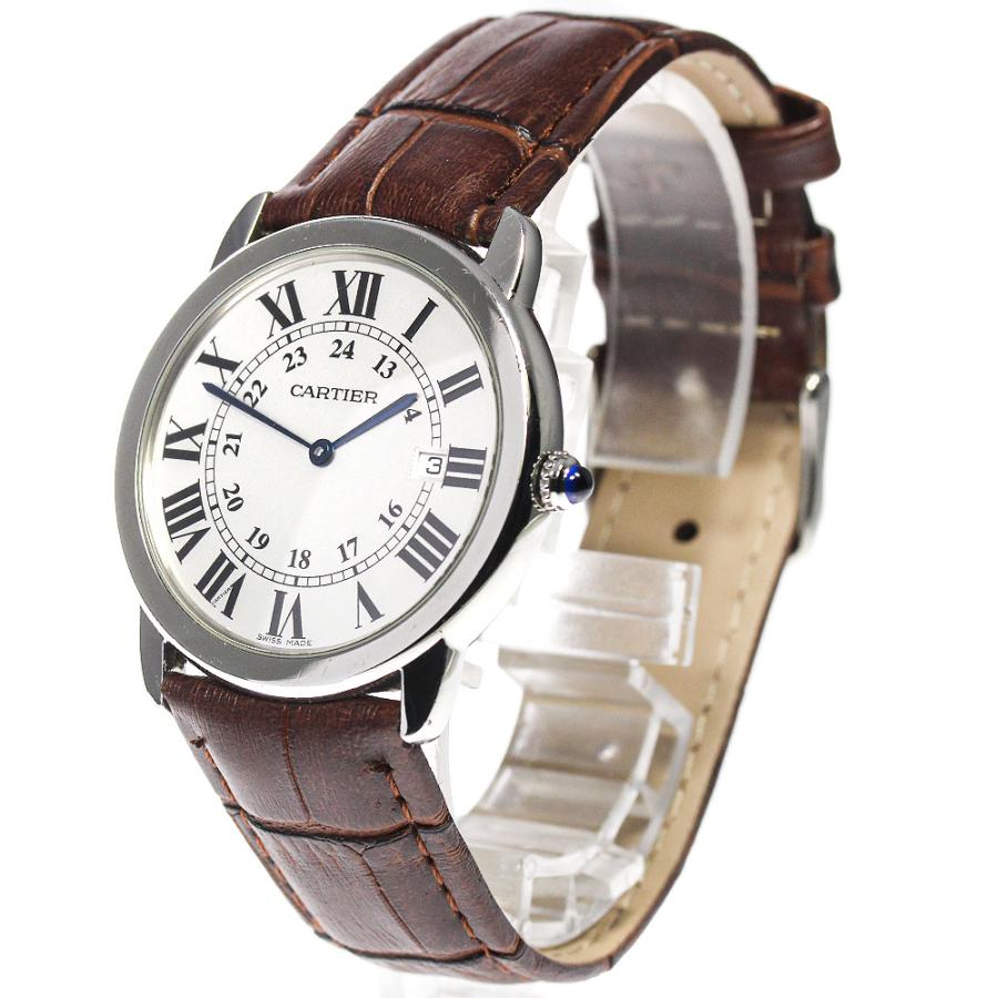 Cartier（カルティエ） 【CARTIER】カルティエ ロンドソロ LM デイト