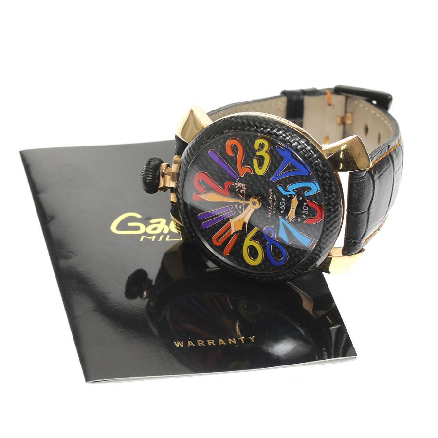 GaGa MILANO ☆良品☆保証書付き【GaGa MILANO】ガガミラノ マヌアーレ  