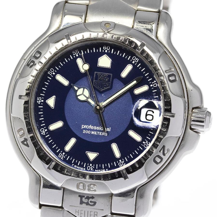 タグホイヤー TAG HEUER WH1153-K1 6000 デイト クォーツ メンズ タグホイヤー TAG HEUER WH1153-K1 6000 デイト クォーツ メンズ