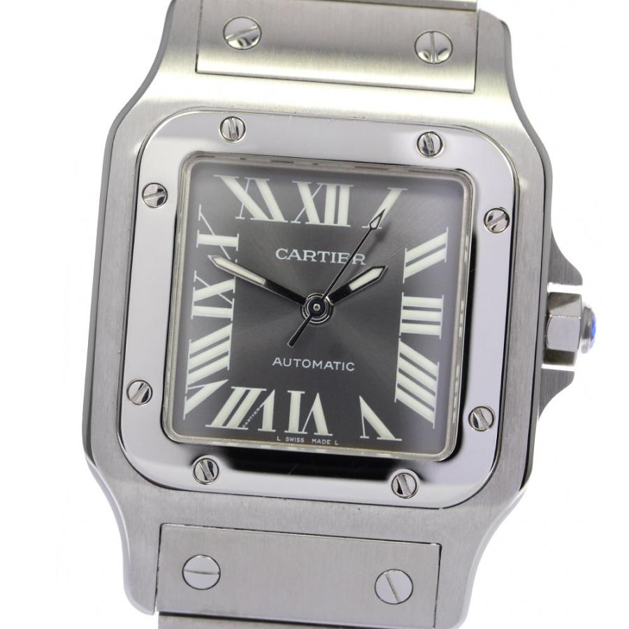 カルティエ　サントスガルベLM 　コマ　16mm Cartier（カルティエ） ☆良品【CARTIER】カルティエ サントスガルベLM