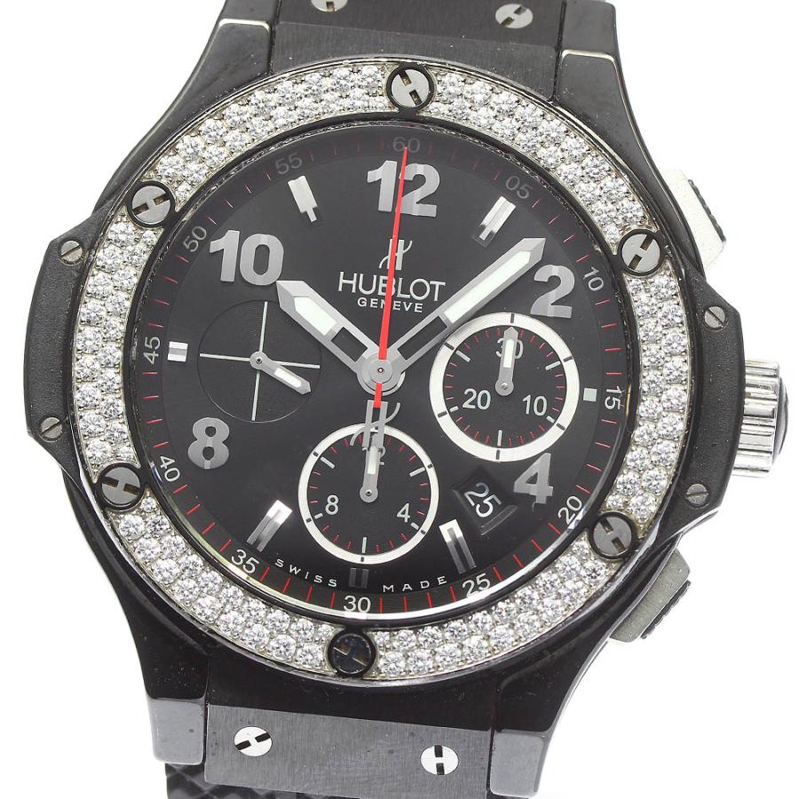 ★保証書付き【HUBLOT】ウブロ ビッグバン クロノグラフ ダイヤベゼル 301.CV.130.RX.114 自動巻き メンズ_706812 HUBLOT（ウブロ） ☆保証書付き【HUBLOT】ウブロ ビッグバン クロノ