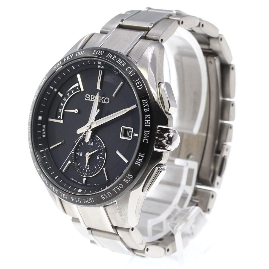 セイコー ブライツ フライトエキスパート SAGA233 ソーラー電波 チタン SEIKO（セイコー） ☆良品【SEIKO】セイコー ブライツ フライト