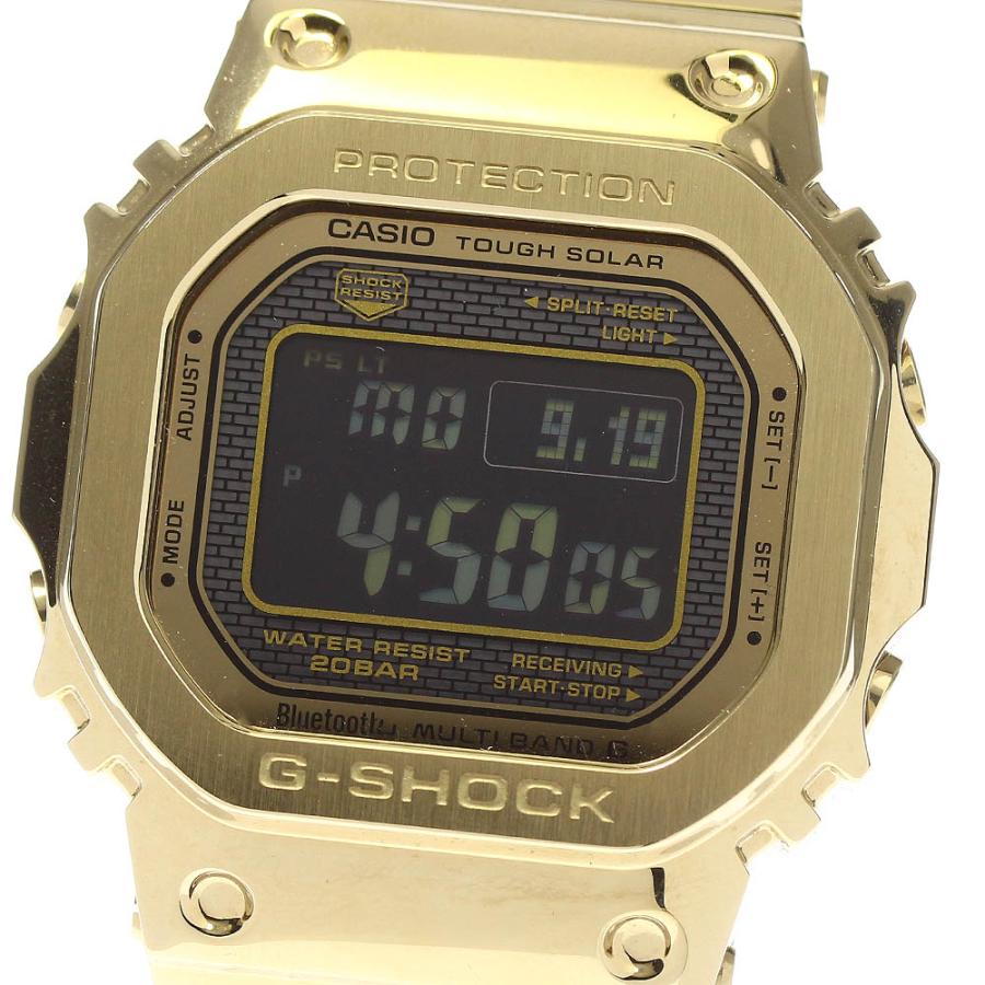 【良品】CASIO G-SHOCK Bluetooth 腕時計　保証書　箱付 良品】CASIO G-SHOCK Bluetooth 腕時計保証書箱付