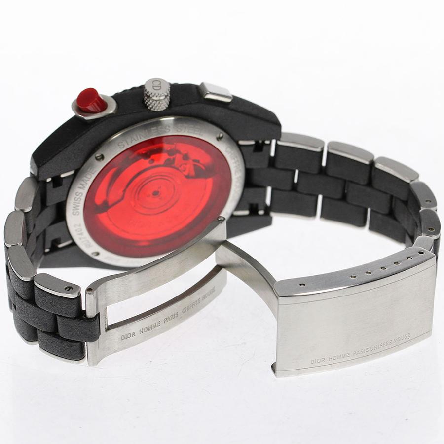 ☆良品☆箱付き【Dior】ディオール シフルルージュ クロノグラフ  