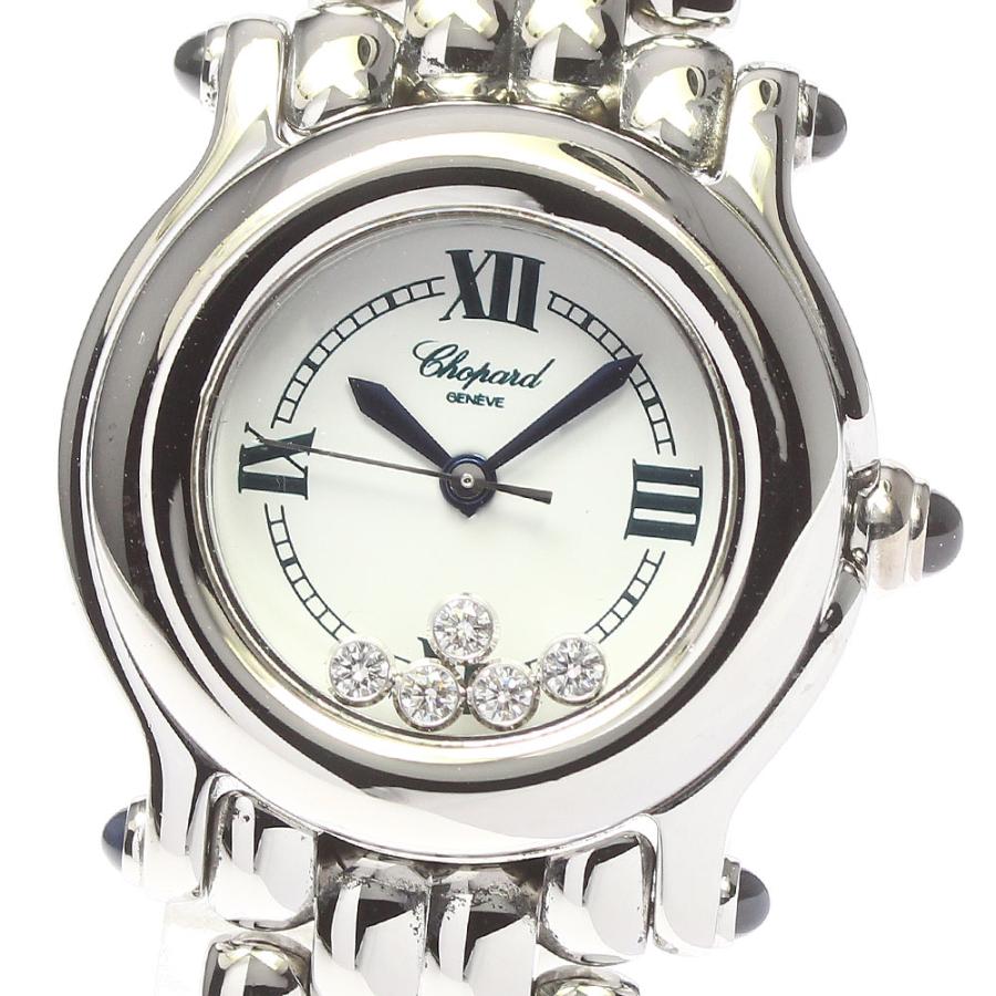 Chopard ☆良品【Chopard】ショパール ハッピースポーツ 5Pダイヤ 27