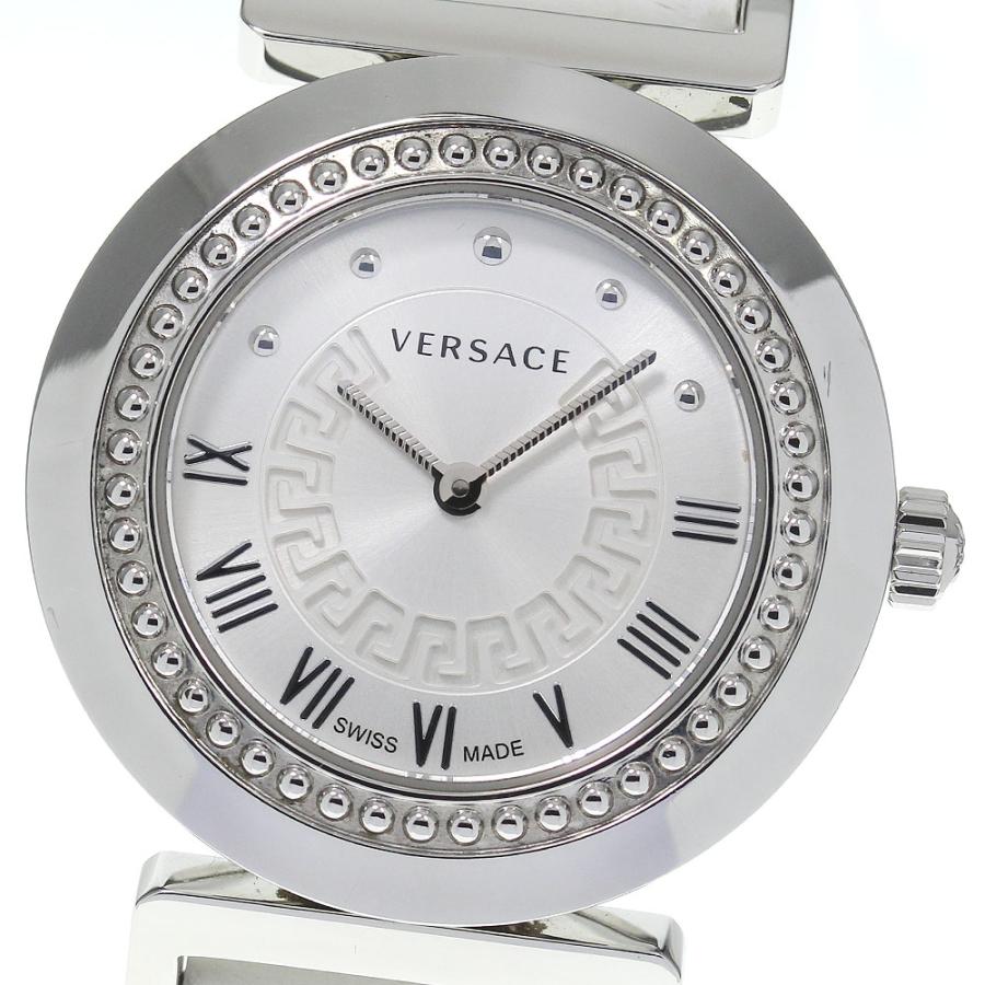 VERSACE V-CIRCLE グリーン文字盤 メンズ腕時計 ヴェルサーチ (VERSACE