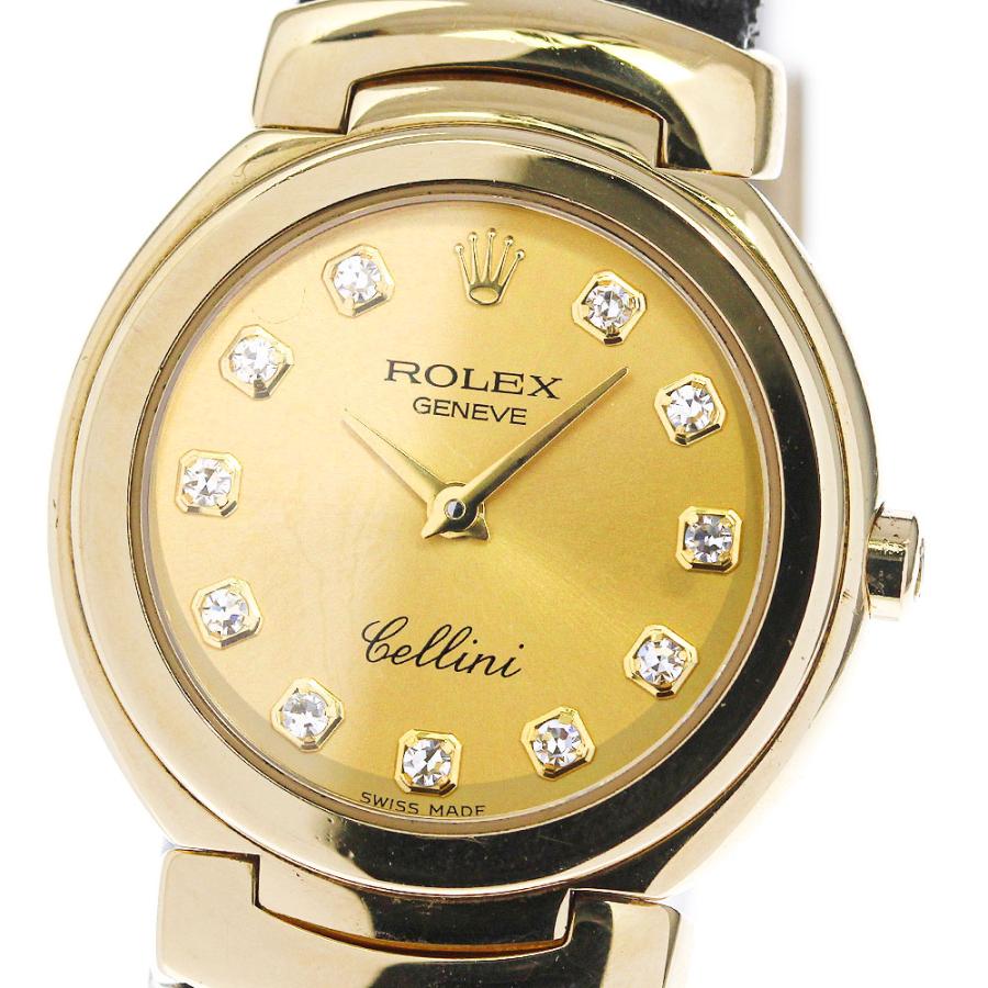 ROLEX 【ROLEX】ロレックス チェリーニ K18YG 11Pダイヤ 6621 ROLEX 【ROLEX】ロレックス チェリーニ K18YG 11Pダイヤ 6621