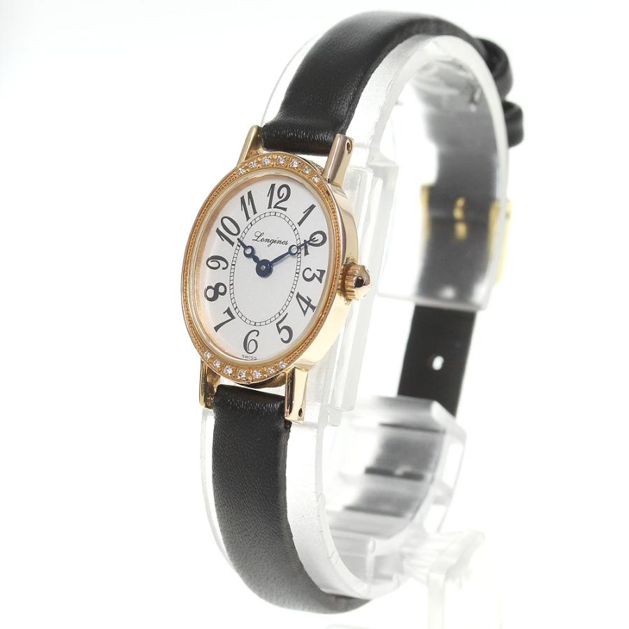 LONGINES 【LONGINES】ロンジン ラヴィソント K18PG ダイヤベゼル L5