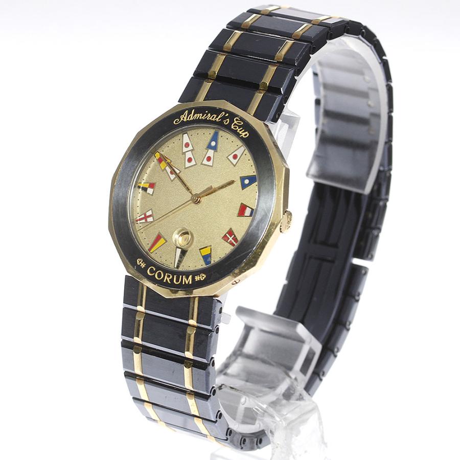 CORUM（コルム） 【CORUM】コルム アドミラルズカップ デイト クォーツ