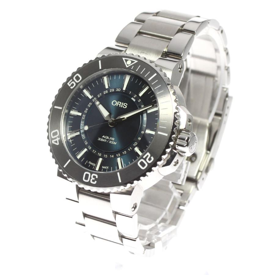 ORIS（オリス） ☆良品☆箱・保証書付き【ORIS】オリス アクイス 