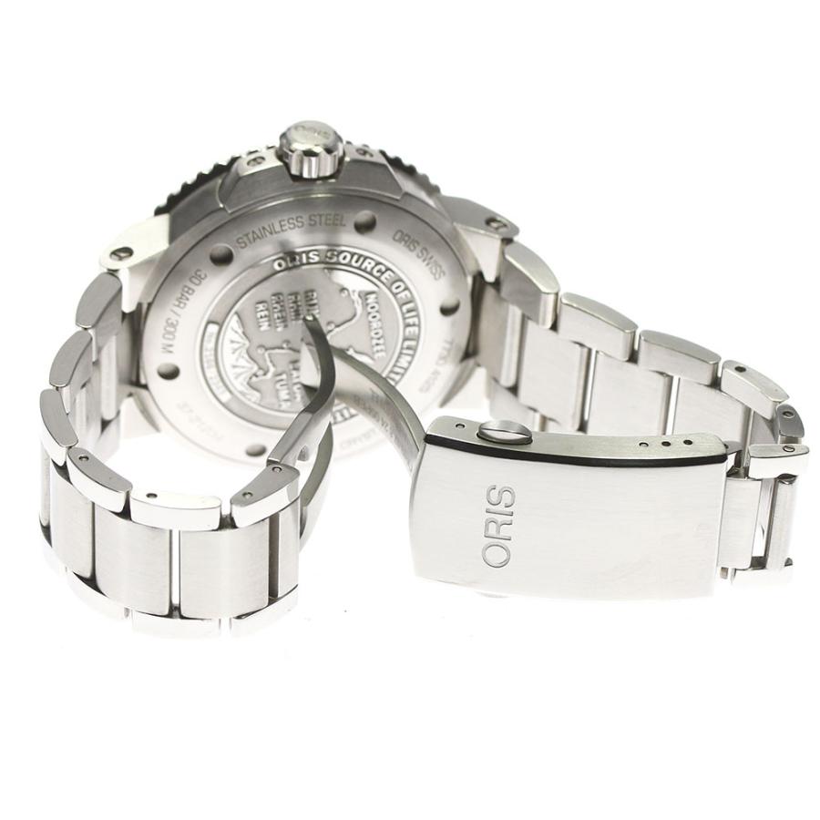 ORIS（オリス） ☆良品☆箱・保証書付き【ORIS】オリス アクイス 