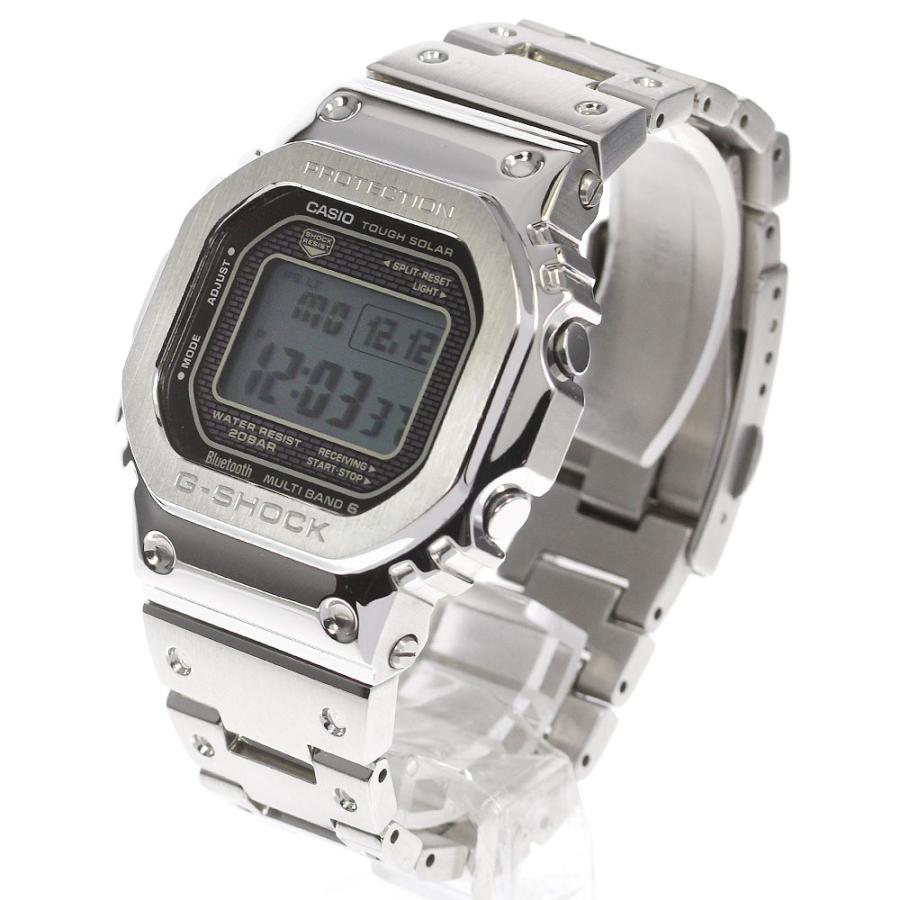CASIO 【CASIO】カシオ G-SHOCK フルメタル Bluetooth GMW-B5000D-1JF ソーラー電波 メンズ ...