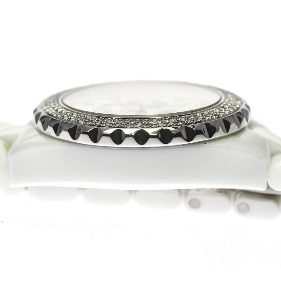 H2009 CHANEL純正ベゼル ホワイト 気持ちも晴れるホワイト時計【CHANEL