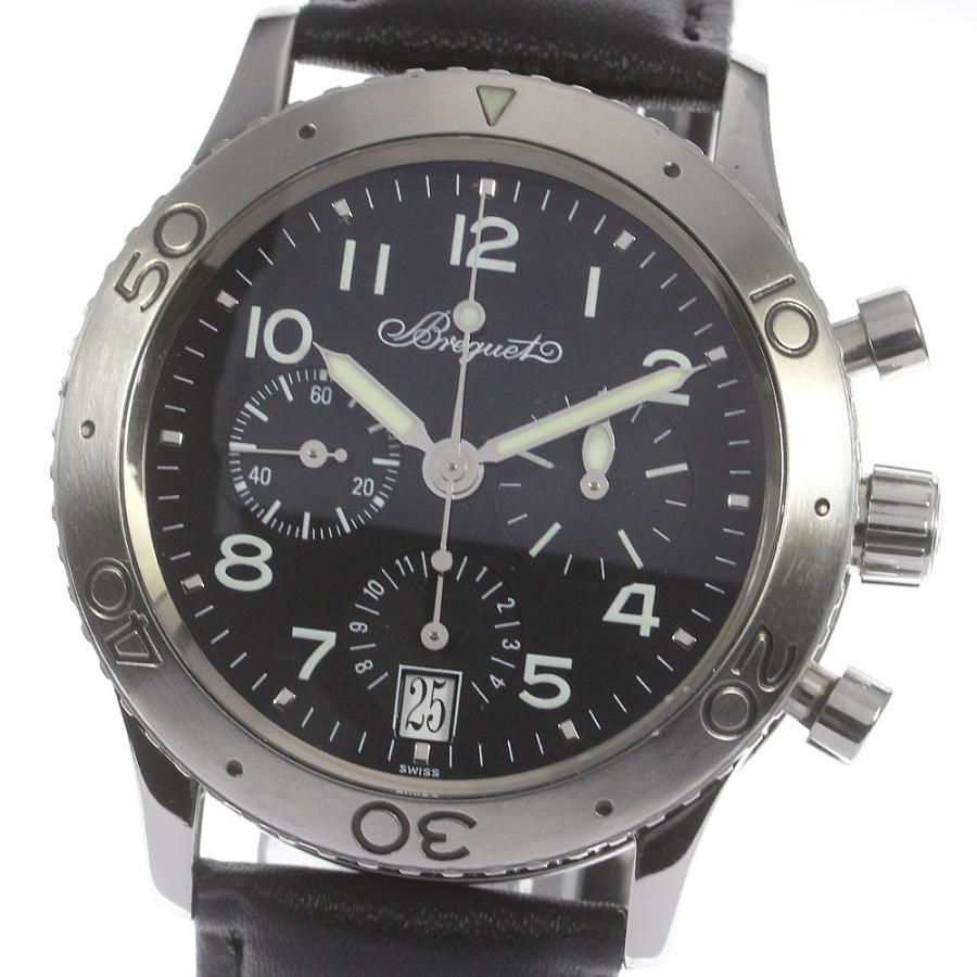 【Breguet】ブレゲ トランスアトランティック タイプXX クロノグラフ 3820 自動巻き メンズ_712889【ev10】 ブレゲ（BREGUET） 【Breguet】ブレゲ トランスアトランティック