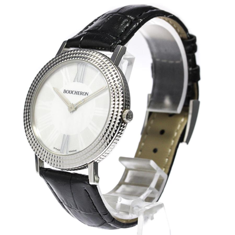 BOUCHERON ☆良品【Boucheron】ブシュロン ロンド クォーツ メンズ_713181 : CLOSER Yahoo!ショップ