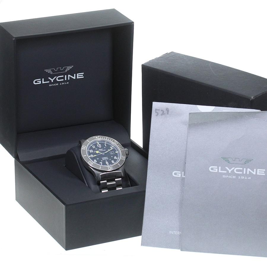 GLYCINE（グリシン） ☆良品☆箱・保証書付き【GLYCINE】グリシン