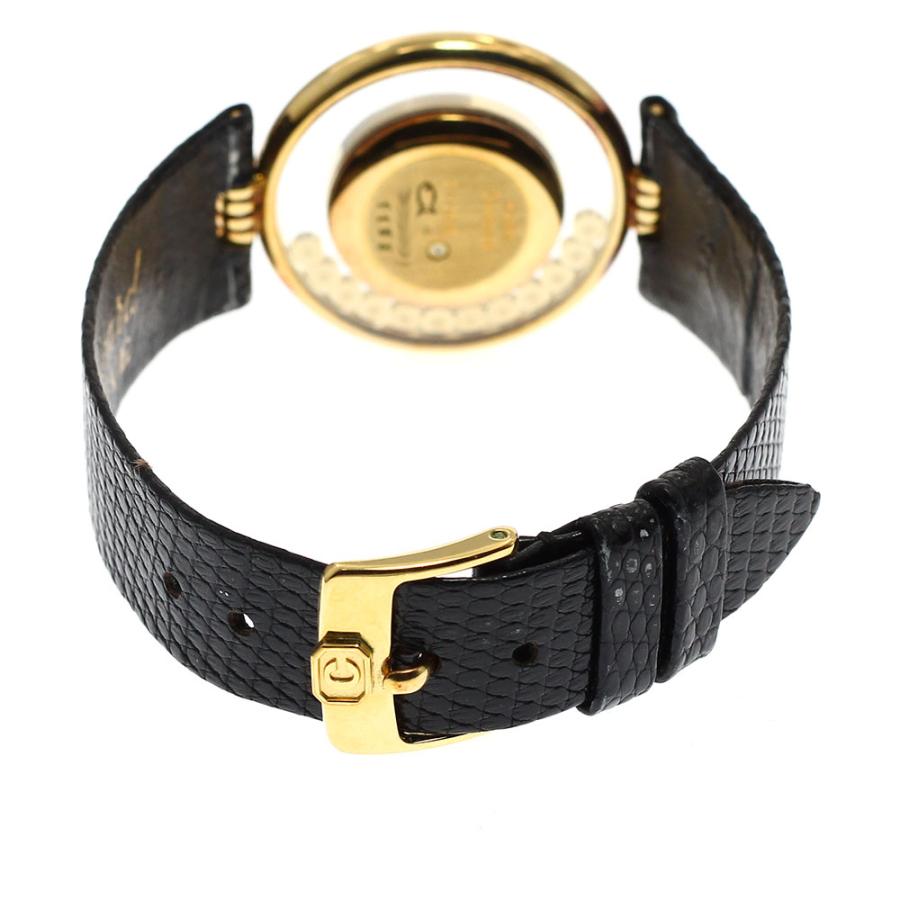 ショパール Chopard 21/2646 ハッピーダイヤモンド K18YG 12Pダイヤ クォーツ メンズ _713678 Chopard（ショパール） Chopard 21/2646 ハッピーダイヤモンド K18YG