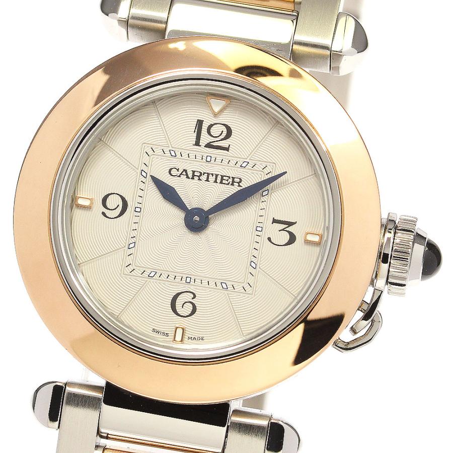 Cartier カルティエ CARTIER W2PA0007 パシャ SS/K18PG クォーツ Cartier カルティエ CARTIER W2PA0007 パシャ SS/K18PG クォーツ