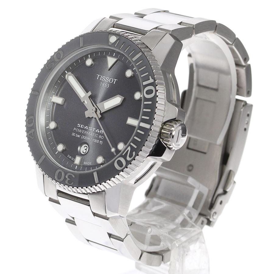 TISSOT ☆良品 【TISSOT】ティソ シースター1000 デイト T120407A 自動 