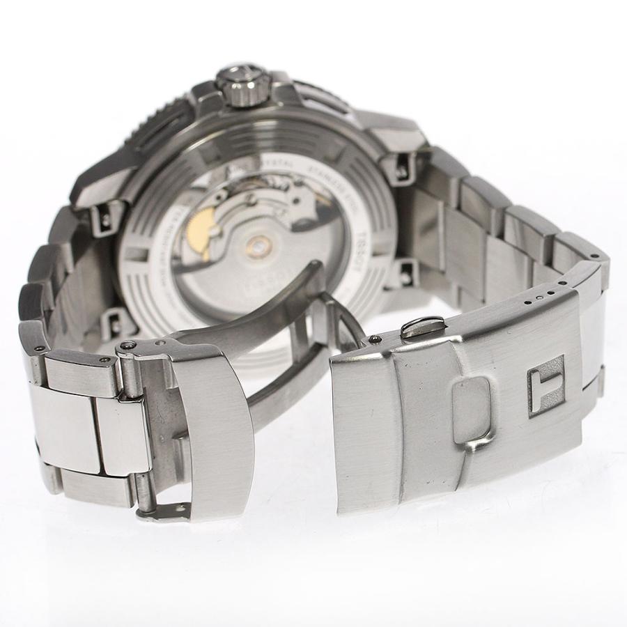 TISSOT ☆良品 【TISSOT】ティソ シースター1000 デイト T120407A 自動 