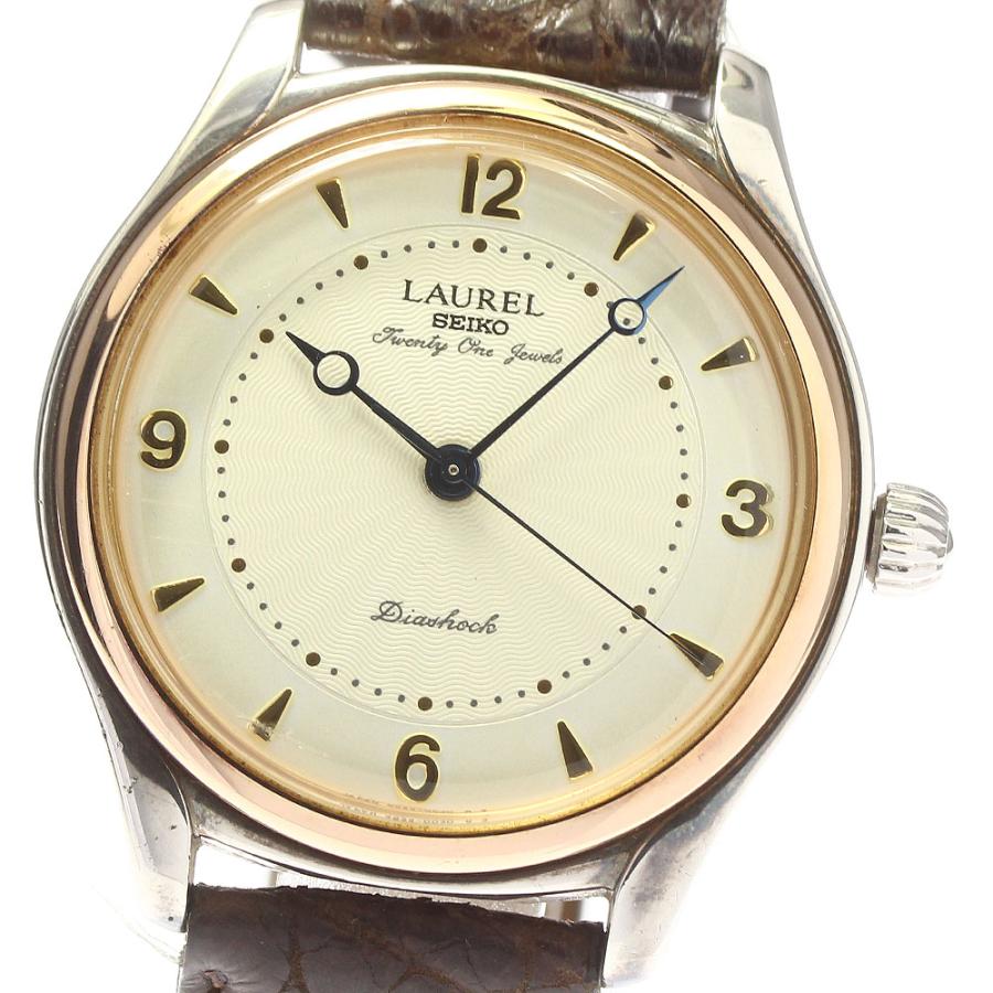 SEIKO セイコー ローレル 4S24-0030 18KT SV925 腕時計 SEIKO（セイコー） 【SEIKO】セイコー ローレル SV925×K18 4S24-0030
