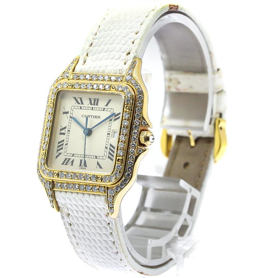 Cartier（カルティエ） パンテールMM K18YG アフターダイヤベゼル