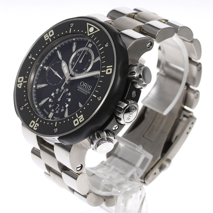ORIS（オリス） ☆良品【ORIS】オリス プロダイバー クロノグラフ 7630