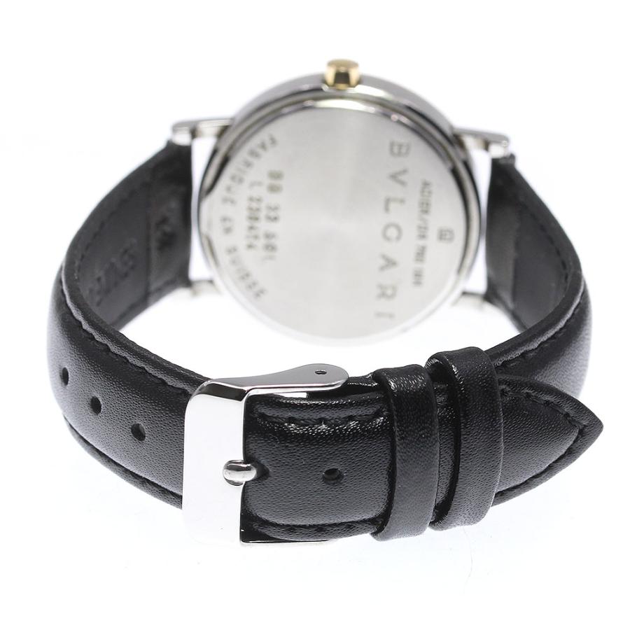 【BVLGARI】ブルガリ ブルガリブルガリ YGベゼル デイト BB33SGLD クォーツ メンズ_715800【ev10】 BVLGARI（ブルガリ） 【BVLGARI】ブルガリ ブルガリブルガリ YGベゼル