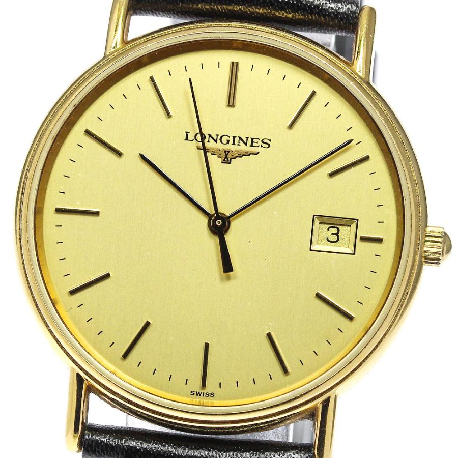 LONGINES L4.636.2 ゴールド文字盤 時計 楽天市場】LONGINES ロンジン L4.636.2 グランドクラシック SS