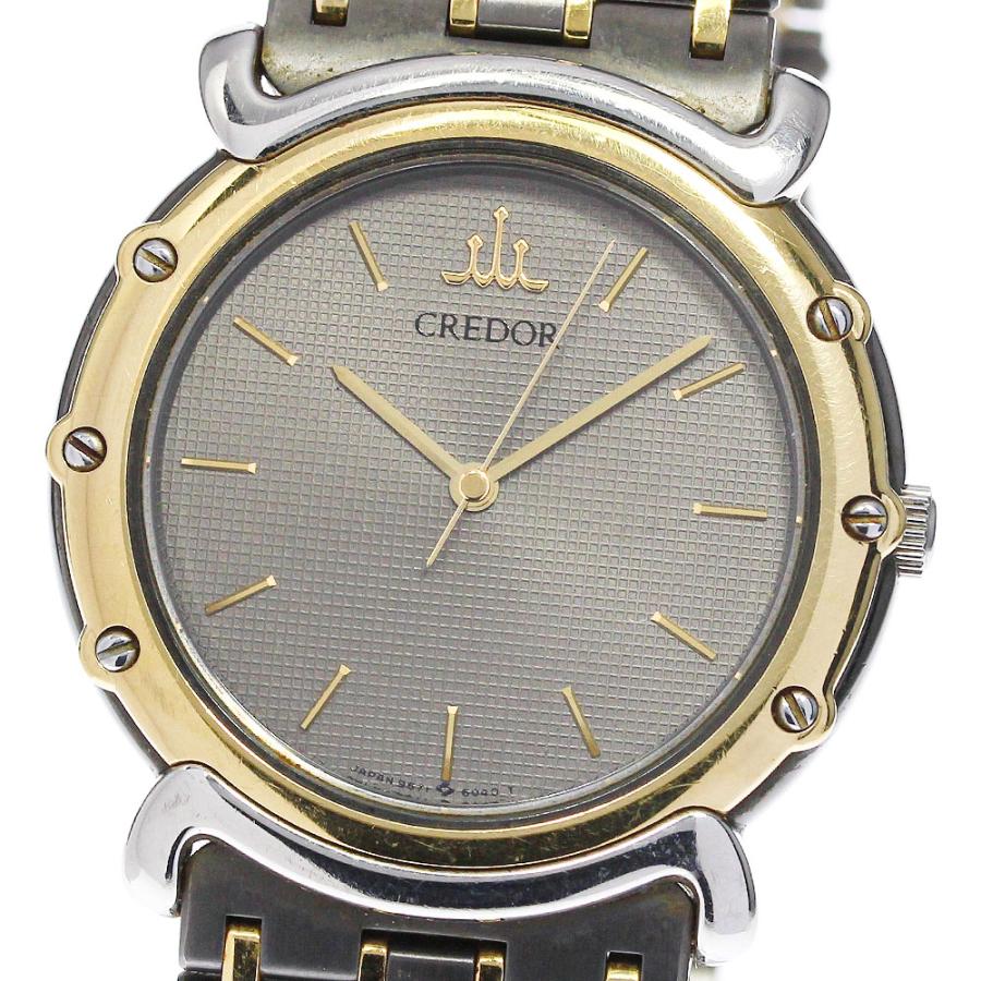 セイコー クレドール 腕時計 18KTグレー 9571-6050 SEIKO（セイコー） 【SEIKO】セイコー クレドール 9571-6050 クォーツ