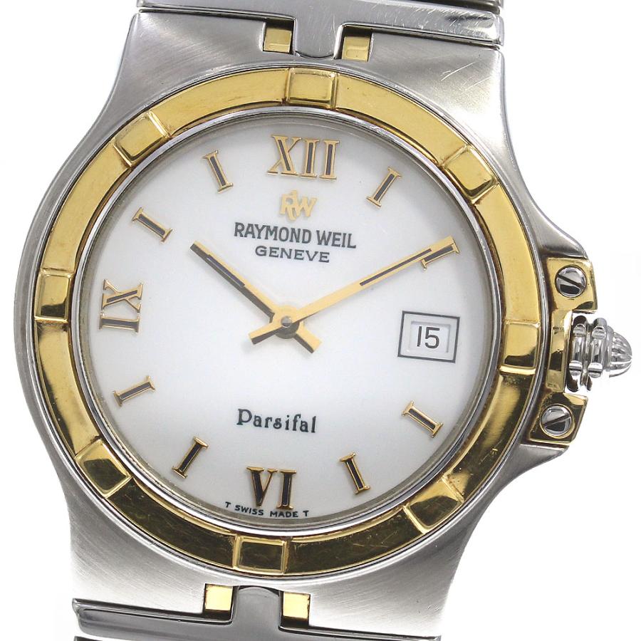 RAYMOND WEIL 時計　デイト　メンズ　watch クオーツ　稼働 RAYMOND WEIL】レイモンドウィル デイト 9590 クォーツ メンズ_717326