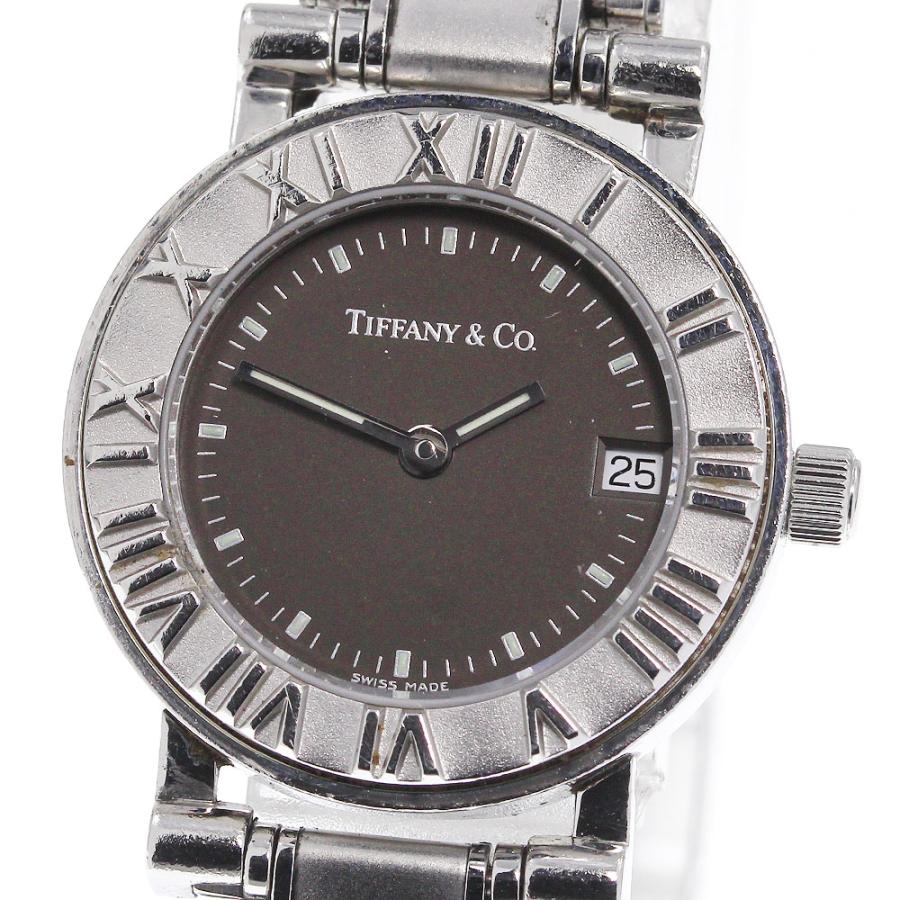 【美品】Tiffany&Co ティファニー アトラス デイト 腕時計 レディース TIFFANY&Co.（ティファニー） 【TIFFANY&Co.】ティファニー アトラス