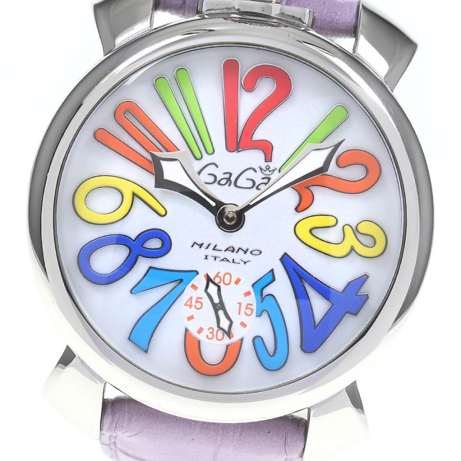 GaGaMILANO　ガガミラノ　機械式手巻き　スモールセコンド　稼働良好　美品 GaGa MILANO（ガガミラノ） 【GaGa MILANO】ガガミラノ マヌアーレ48MM