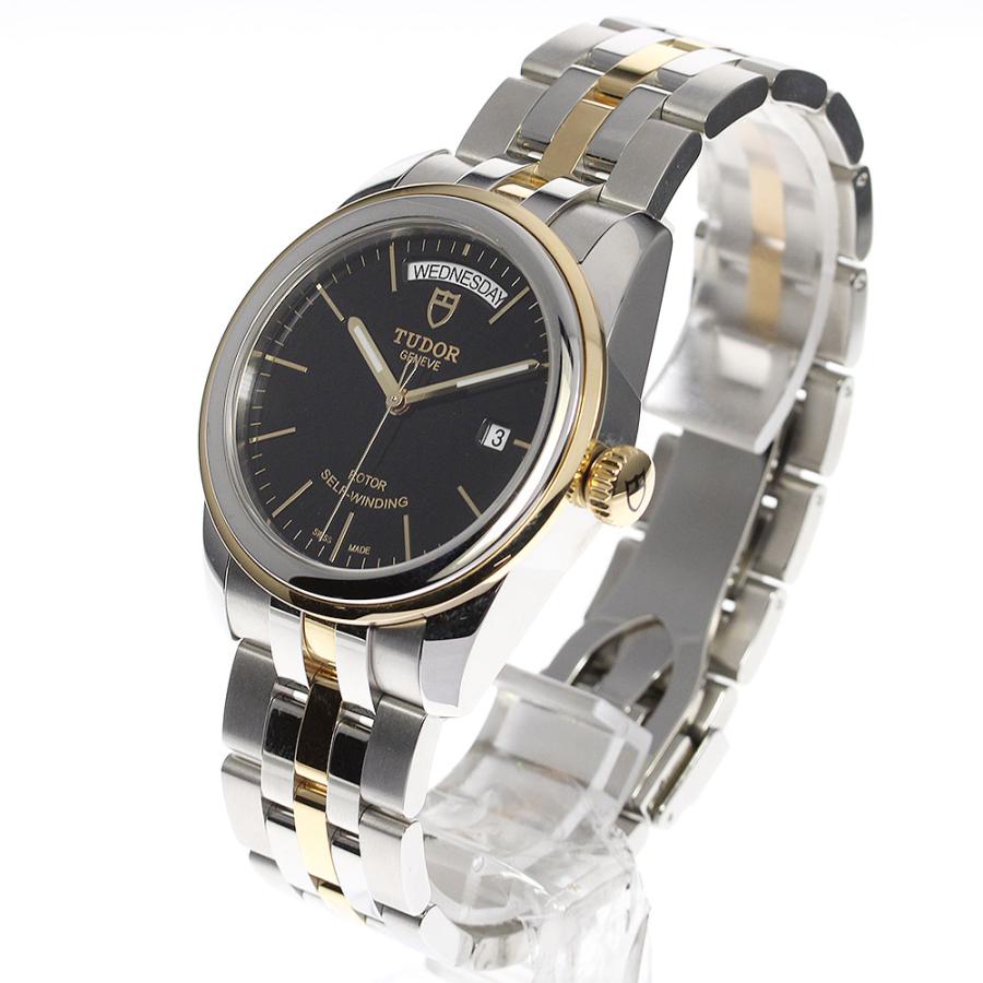 ☆美品★箱・保証書付き【TUDOR】チュードル グラマー デイトデイ 56003 自動巻き メンズ_718335 TUDOR（チューダー） ☆美品☆箱・保証書付き【TUDOR】チュードル