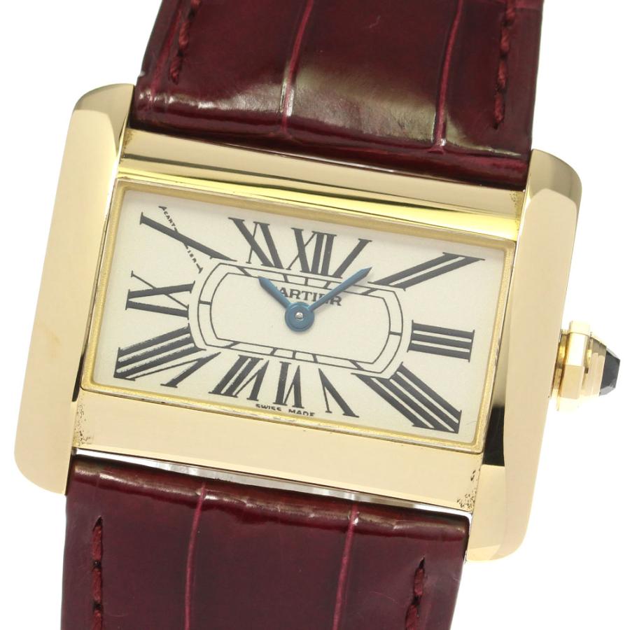 Cartier（カルティエ） CARTIER W6300356 ミニ タンクディバン K18YG