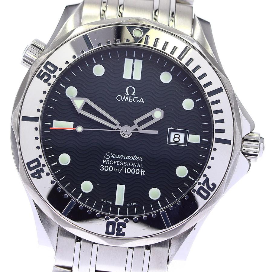 【美品・稼働品】オメガ OMEGA シーマスター 300 デイト 2582.80 美品・稼働品】オメガ OMEGA シーマスター 300 デイト 2582.80