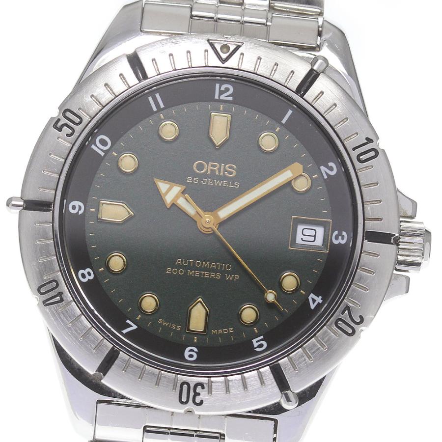 ORIS オリス 自動巻き メンズ 腕時計 7401　稼働品 ORIS（オリス） 【ORIS】オリス デイト 7401 自動巻き メンズ_719035