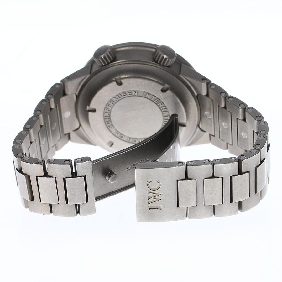 ☆訳あり 【IWC SCHAFFHAUSEN】IWC GSTアラーム IW353701 自動巻き メンズ_719107【ev20】 IWC SCHAFFHAUSEN（IWCシャフハウゼン） ☆訳あり 【IWC SCHAFFHAUSEN