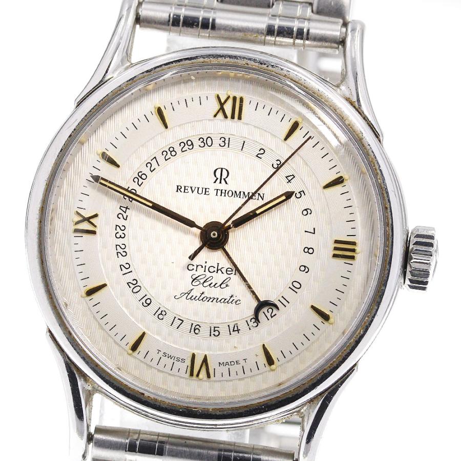 【美品】レビュートーメン クリケットクラブ ポインターデイト 自動巻き【稼働品】 美品】レビュートーメン クリケットクラブ ポインターデイト