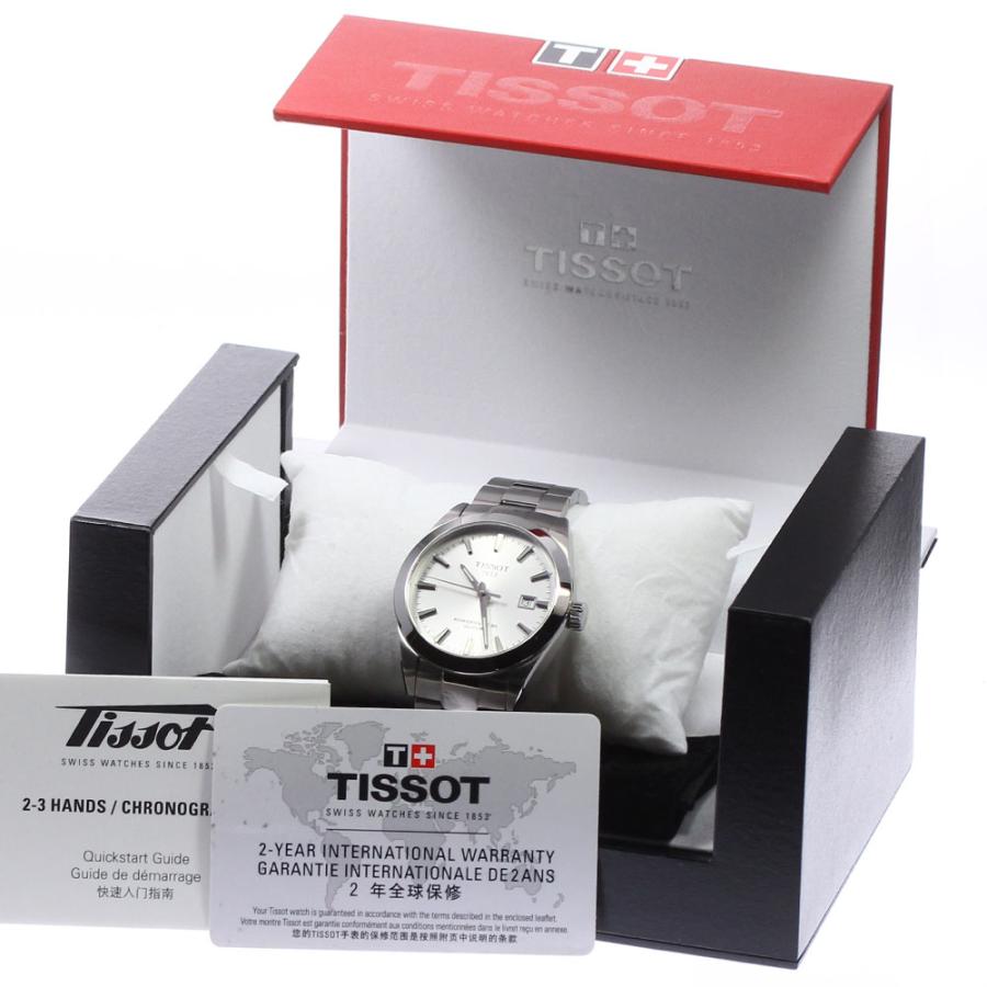 未使用】ティソ TISSOT 自動巻き メンズ ※保証書・箱・説明書あり-