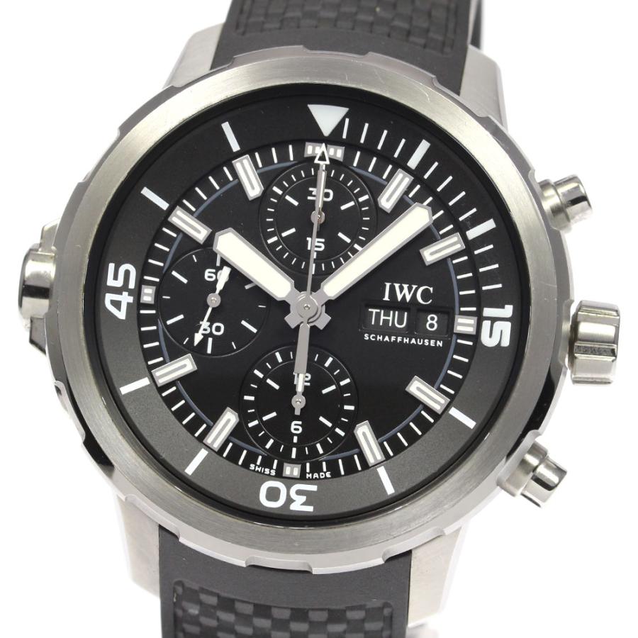 IWC SCHAFFHAUSEN ☆美品 ☆保証書付き【IWC SCHAFFHAUSEN】IWC アクア  